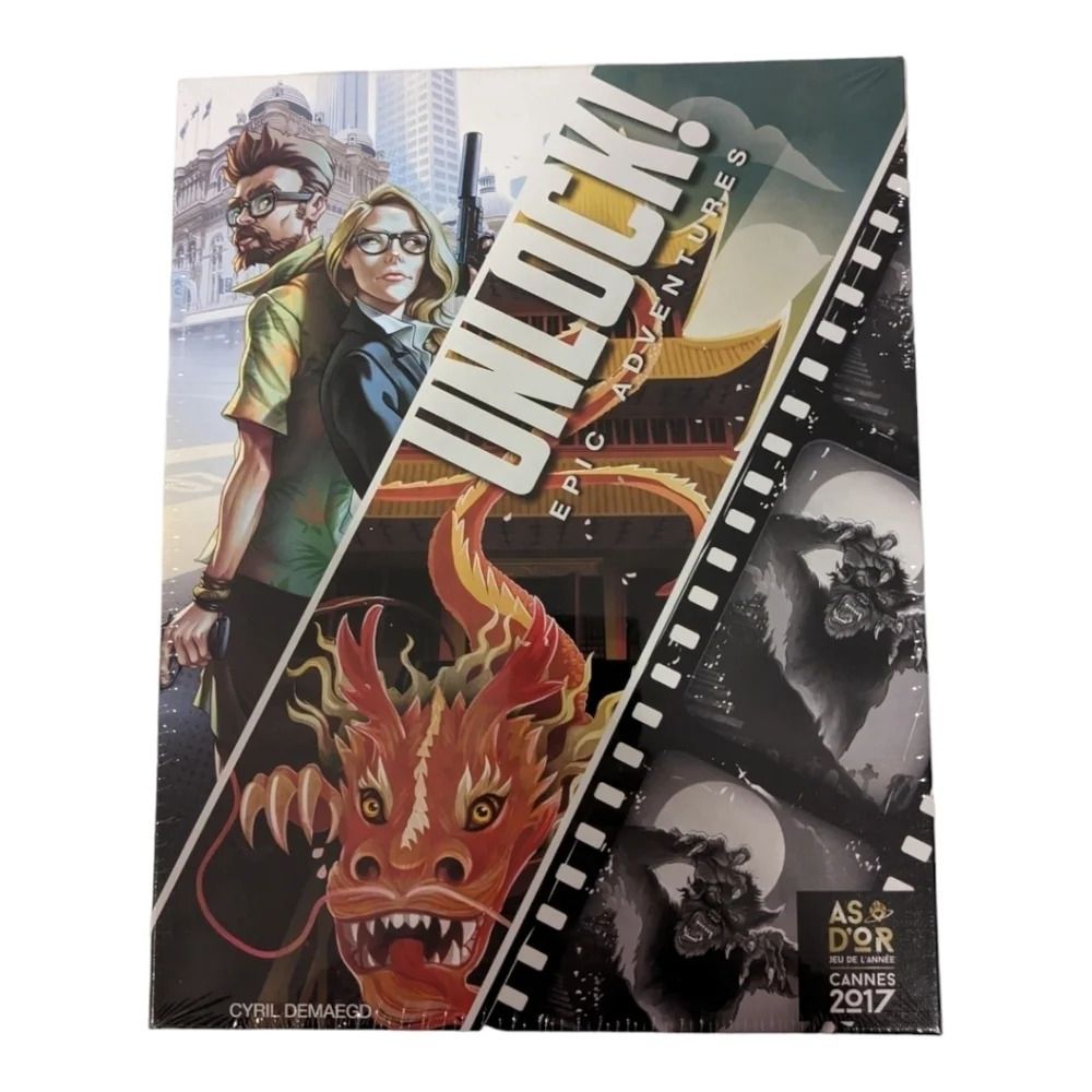 Unlock Epic Adventures Card Game French NWT